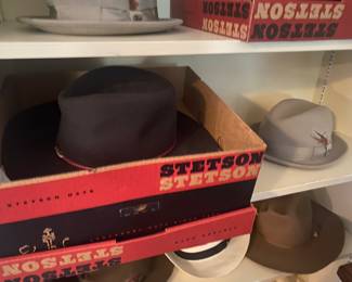 Vintage Stetson Hats