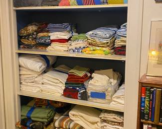 Vintage Linens and textiles