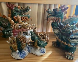 Ceramic Dragons