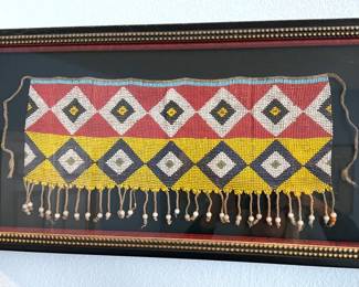 Traditional African beaded belt/collar