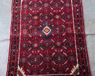 Iranian tribal rug, approx 42" x 62"