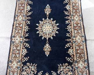 Kerman rug from Iran, approx 6.5' x 4'
