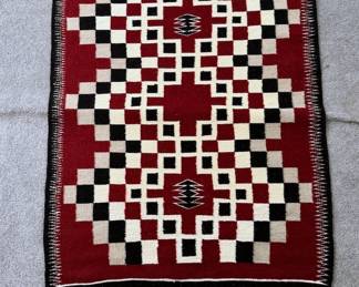 Navajo/Dine rug, approx 3' x 5'