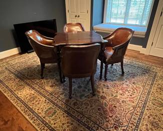 Game Table and Chairs