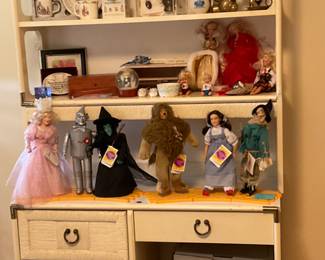 Vintage Wizard of OZ Dolls on the Yellow Brick Road by Presents Hamilton Gifts in 1987