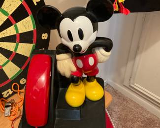 Vintage Mickey Mouse telephone