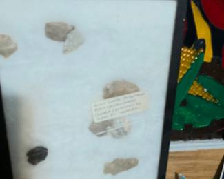 Shadow box of Arrows heads