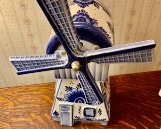 Vintage Delft Windmill
