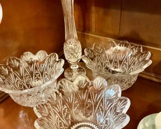 American Crystal Collection St. George Cambria 6” Crystal Bowl