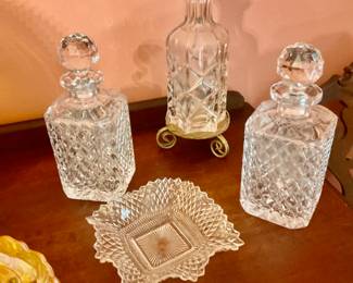 Crystal Decanters 