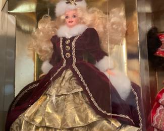 Vintage Mattel Happy Holidays 1996 Special Edition Barbie Doll