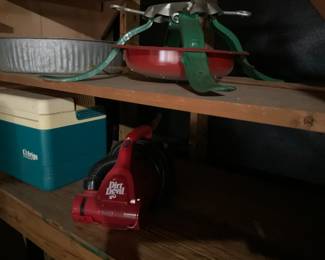 Small Dirt Devil vacuum and more