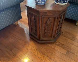 Hexagon Side Table / Nightstand 