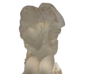 Lalique Seated Nude with Grapes