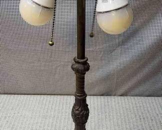 Antique Castiron Table Lamp