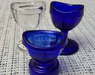 Vintage Glass Eyewash Cups