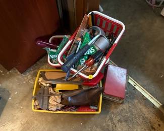 LOT OF TOOLS AND OTHER ITEMS