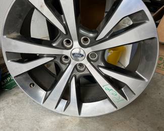 20" Wheel for a 2020 Ford Explorer - 5 holes