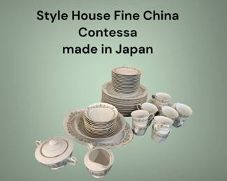 Style House Fine China - Contessa - Made in Japan