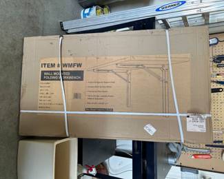 Wall Mounted Folding Workbench - BRAND NEW! size is 47.25" x 22.85" x 1"