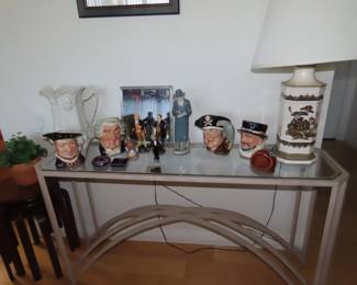 Royal Doulton figures.