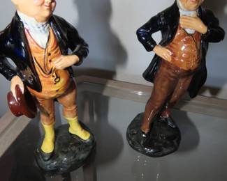 Royal Doulton figures. Mr Pickwick