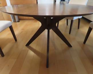 MCM reproduction table and four chairs.