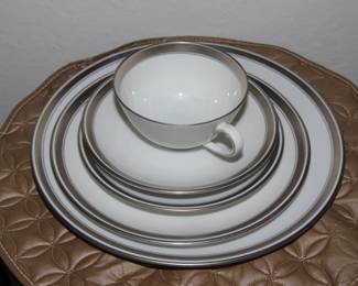 German bone china, 5 piece place setting for 10.