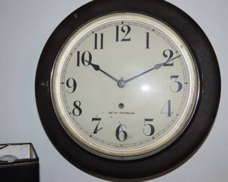 Antique Seth Thomas clock.