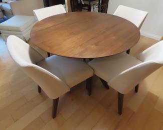 MCM reproduction table and four chairs.