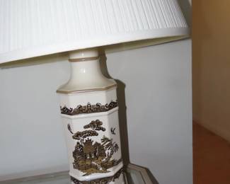 Asian themed table lamp.
