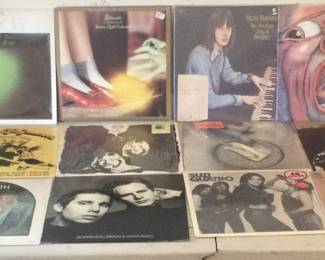 Vintage records, lots of 60’s thru 90’s rock, great stuff