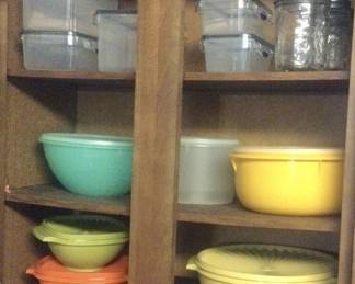 Tupperware and storage containers