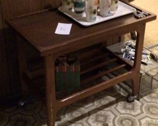 Cute table and bar glasses