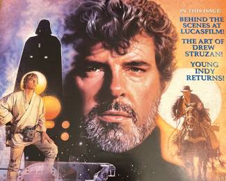 Star Wars books, collectibles, Lucas Film Fan Club 