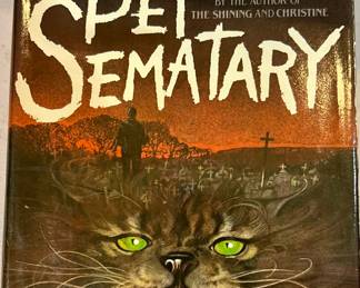 EARLY EDITION OF PET SEMATARY.