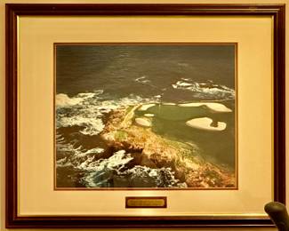 Pebble Beach Golf Print