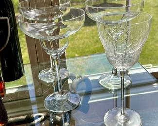 Wine and Margarita Glasses