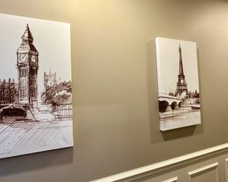 Famous Landmark Canvases by Pottery Barn