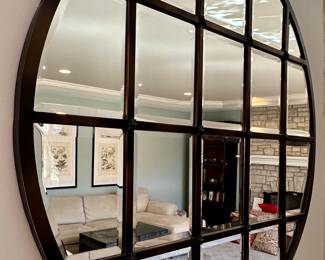 Pottery Barn Eagan Round Multi-Panel Mirror