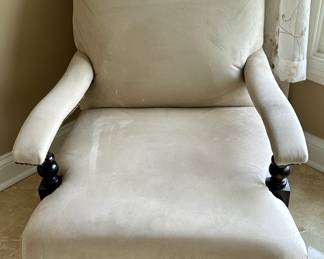 Pottery Barn Upholstered Harlan Slipper Chair