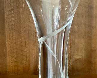Beautiful Crystal Vase by Lennox