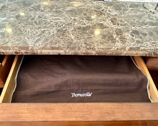 Thomasville Rivage Buffet/Server Cabinet with 3 Drawers and 3 Cabinet Doors