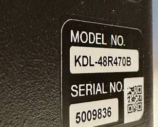 48" Sony KDL-48R470B HDTV