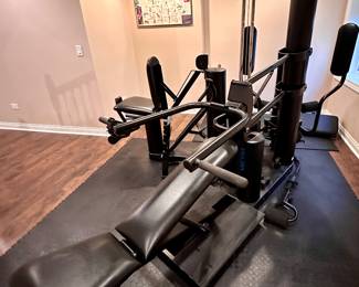 Vectra Multi-Gym with 2 Weight Stacks and multiple stations