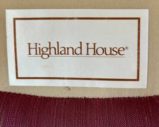 Vintage Highland House Accent Chair,