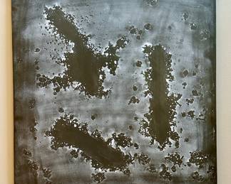 Pottery Barn Zinc Acid Wall Art.  Looks like Amoeba one celled organisms