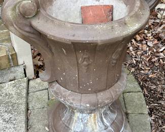 2nd of 2 Cement Urns