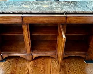 Thomasville Rivage Buffet/Server Cabinet with 3 Drawers and 3 Cabinet Doors