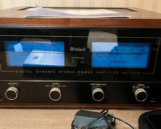 Vintage McIntosh MC7270 Stereo Power Amp